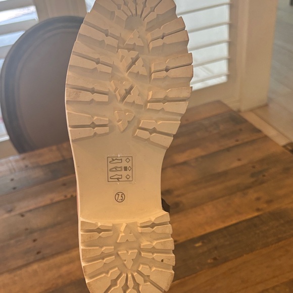 Pink and Black Women's Ankle Boots - Picture 6 of 6